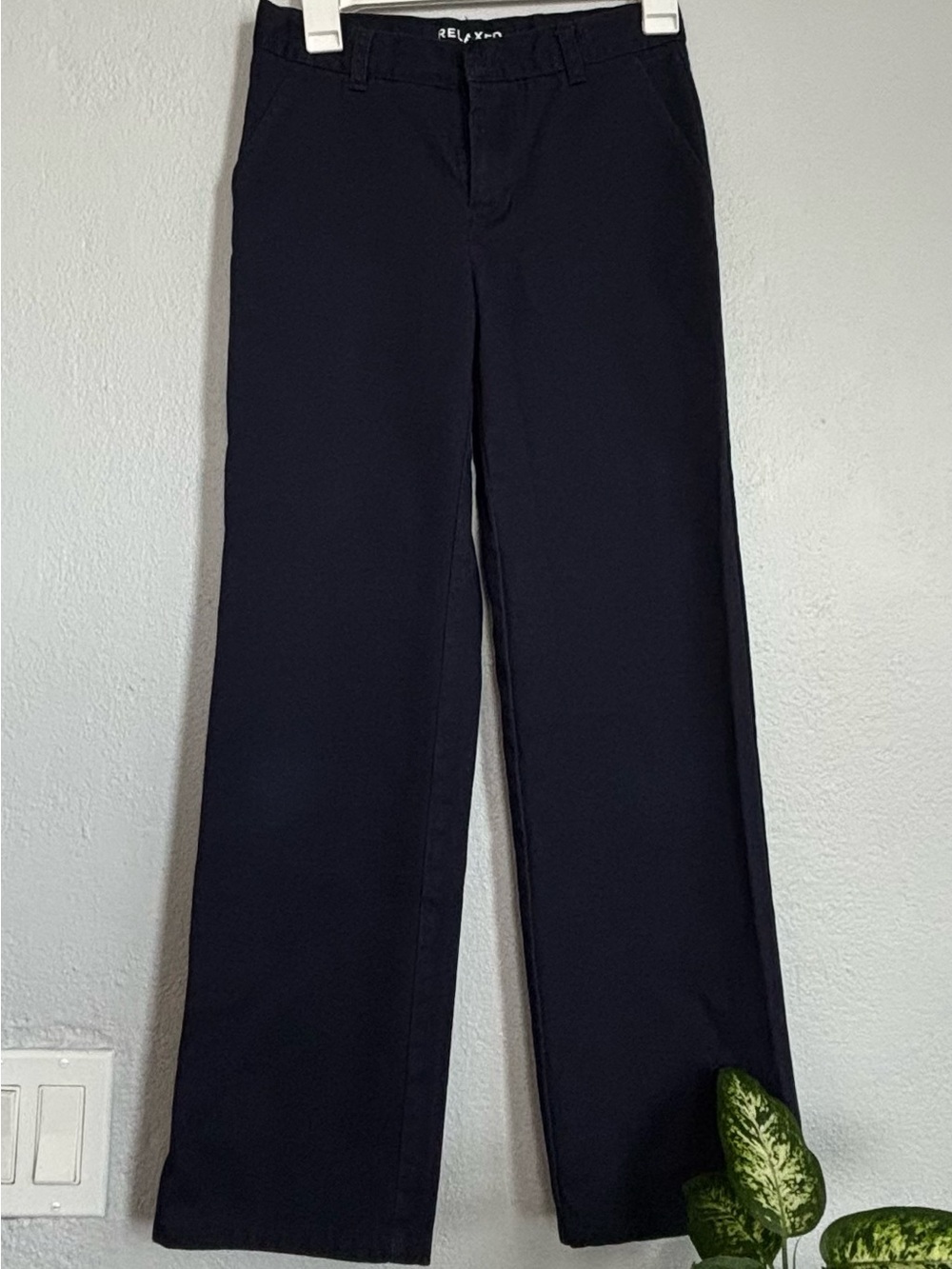 French Toast Big Kid Boys Straight Relaxed
Fit Flat Front Pant Sz 12